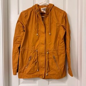 Outer Edge Jacket 100% Cotton Utility Women’s Size M Gold